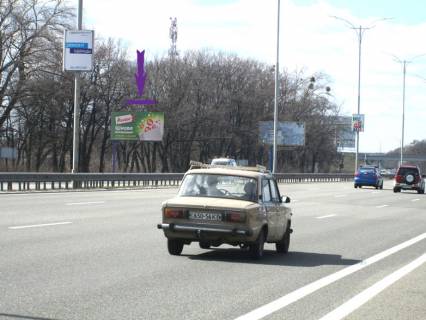 Билборд A в Киеве, 6 X 3 м  Бориспільське шосе, 31,5 км, 120 м до зупинки Гора фото 1