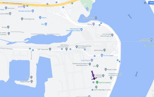 Призма B в Киеве, 6 X 3 м  вул. Електриків,23Б в'їзд в БЦ 5 Елемент, ЖК RYBALSKY - 372925 схема