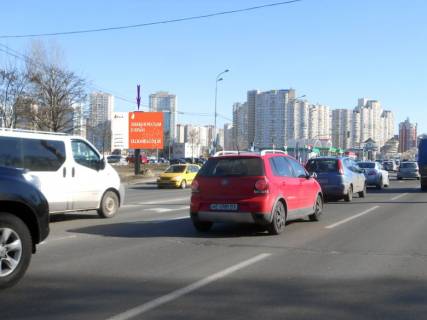 Скроллер B в Киеве, 3,14 X 2,3 м  Дніпровська Набережна, суп-т "Новус", на світлофорі - 270682 фото 1