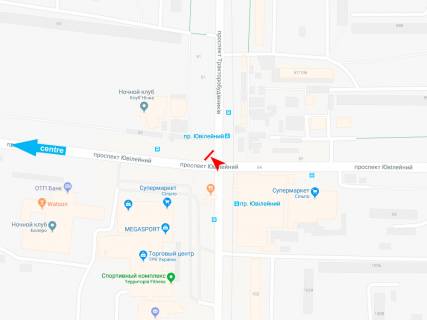 Видеоборд A в Харькове, 6x3  просп. Ювілейний (П'ятдесятиріччя ВЛКСМ ) 55 - Тракторобудівників пр-т, центр (ТРК "Україна", клуб "Болеро") - 295723 схема