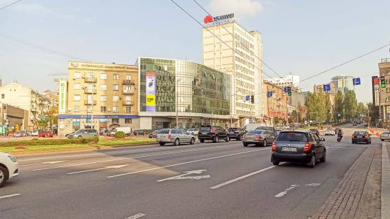 Видеоборд A в Киеве, 2,56х12,29  бульвар Т. Шевченко 62 - 295611 фото 1