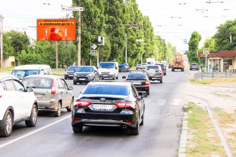 Видеоборд B в Харькове, 6x3  просп. Байрона (Героїв Сталінграда) 51 - Академіка Волкова (Морозова) ул., из центра - 381820 фото 1