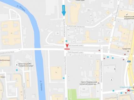 Видеоборд B у Харкові, 3,1х2,2  Клочковская ул. -  Бурсацкий спуск, в центр - 381824 схема