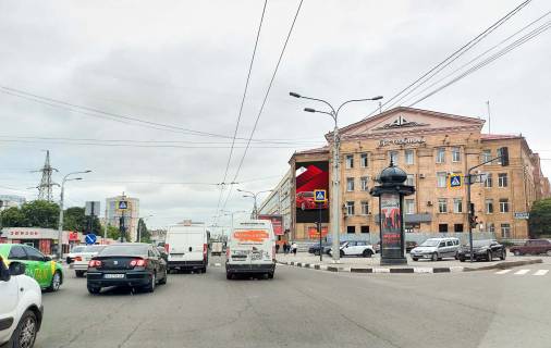 Видеоборд A в Харькове, 5,76х11,52   просп. Аерокосмічний (Гагаріна)  20, м. Левада (кол. Проспект Гагаріна), центр (ОРГТЕХНІКА, гіпермаркет КЛАСС, Автовокзал "Левада") *вертикальний - 381811 фото 1