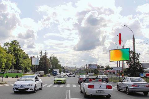 Видеоборд A в Харькове, 6x3  Академіка Павлова вул., 49 - Семіградська вул., у центр (ТРЦ "Французький Бульвар", Салтівське Шосе) - 295618 фото 1