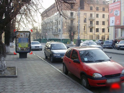Ситилайт B в Каменец-Подольском, 6x3  вул. Соборна - вул. Лесі Українки фото 1