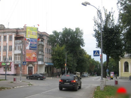 Брандмауэр A в Каменец-Подольском, 6x3  вул. Шевченка, 15 (фасад верх) фото 1