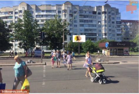 Видеоборд A в Луцке, 4,2м*2,3м  вул. Сухомлинського, 1 Навпроти ТРЦ "Порт Сіті" - 301792 фото 1