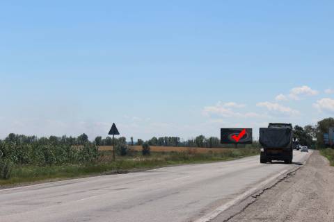 Билборд B в Запорожье, 3x6  Балівка - Лобойківка - Єлизаветівка, напрям до м. Кам'янське фото 1