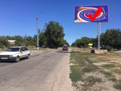 Билборд A в Токмаке, 3x6  вул. Гоголя, навпроти дому № 86 фото 1