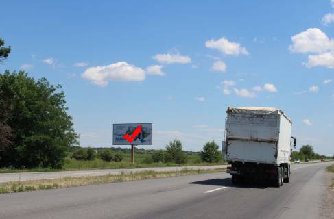 Билборд B на трассах Днепровской области, 3x6  траса Петриківка - Лобойківка, напрям до м. Дніпро, перед АЗС WOG фото 1