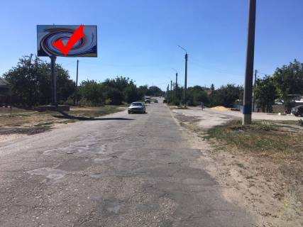 Білборд, Бігборд (Борд)  B у Токмаку, 3x6  вул. Гоголя, навпроти дому № 86 Фото 1