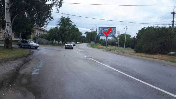 Білборд, Бігборд (Борд)  A у Токмаку, 3x6  перехрестя вул. 14 Вересня та вул. Володимирська Фото 1
