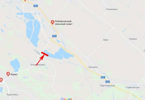 Билборд A в Лобойківці, 3x6  с. Лобойківка, розв'язка в сторону м. Дніпро схема