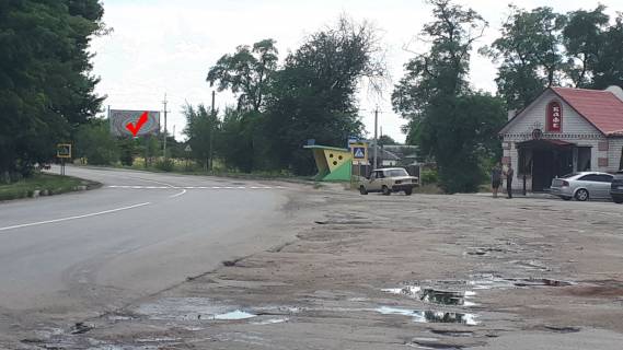 Билборд A в Китайгороді, 3x6  Царичанка - Дніпро, в сторону м. Дніпро, с. Китайгород фото 1