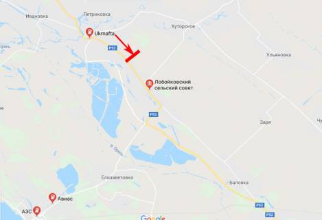 Білборд, Бігборд (Борд)  B у , , 3x6  с. Лобойківка, напрям в сторону м. Дніпро, АЗС схема