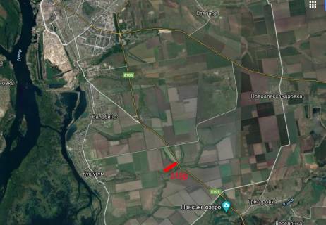 Білборд, Бігборд (Борд)  B на трасах Запорізької області, 3x6  Сімферопольська траса, в'їзд в м. Запоріжжя зі сторони Василівки схема