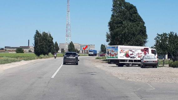 Билборд B в Приморске, 3x6  Мелітопольське шосе, виїзд із міста в сторону Бердянська фото 1