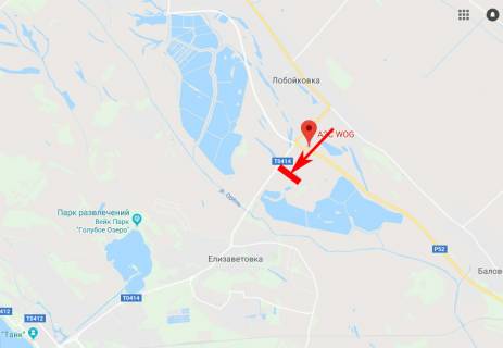 Билборд B в Лобойківці, 3x6  с. Лобойківка, напрям в сторону м. Дніпро, АЗС схема