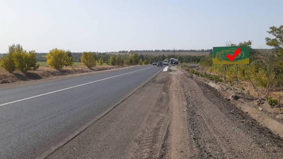 Билборд A в трассах Запорожья, 3x6  Симферопільська траса, АЗС ВОГ, в'їзд в м. Запоріжжя зі сторони Василівки фото 1