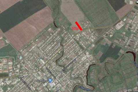 Билборд B в Приморске, 3x6  Мелітопольське шосе, виїзд із міста в сторону Бердянська схема