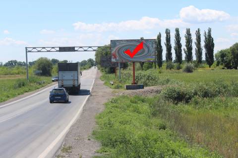 Билборд A в Лобойківці, 3x6  с. Лобойківка, розв'язка в сторону м. Дніпро фото 1