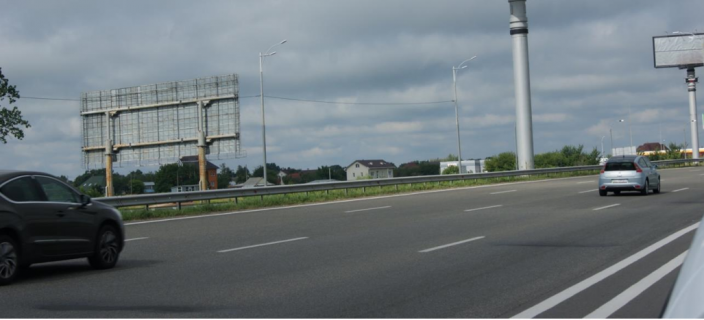 Мегаборд B у Бориспільська траса, 36x12  32,900 км автомагістралі Київ – Бориспіль-Б Фото 1