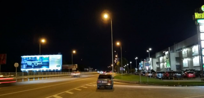 Мегаборд B в Ходосовке, 36x12  17,000 км автомагистрали Киев - Днепр - Б фото 1