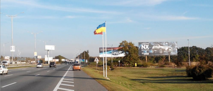 Мегаборд A у Бориспільська траса, 36x12  32,900 км автомагістралі Київ-Бориспіль-А Фото 1