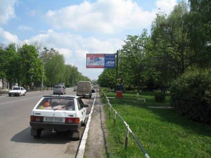 Билборд A в Лубнах, 3х6  Лубны/ просп. Владимирский 99 фото 1