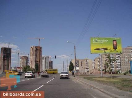 Билборд  в Киеве Сержа Лифаря (Сабурова), 19  (рух від вул. Оноре де Бальзака) фото 1