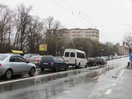 Скроллер B в Киеве, 3.14x2.32  просп. Валерія Лобановського (Червонозоряний), світлофор (навпроти АЗС "АNP") - 333090 фото 1