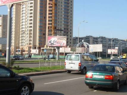 Билборд B в Киеве, 6x3  Митрополита Андрея Шептицького вул. (Луначарського), 2 (напротив офиса "UMC") фото 1