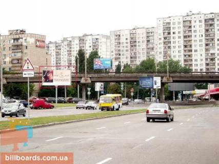 Білборд, Бігборд (Борд)   у Києві Саперно-Слободская/пр.Науки Фото 1