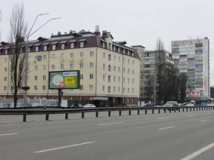 Билборд B в Киеве, 6x3  Берестейський (Перемоги) проспект, 118  (рух до центру, ліворуч) фото 1