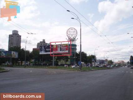 Білборд, Бігборд (Борд)   у Києві Йорданська вул. (Лайоша Гавро)/маршал.Малиновского Фото 1