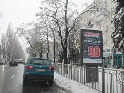 Ситилайт A в Киеве, 1.2x1.8  Русанівська набережна, 10 (біля Супермаркету "Сільпо" та ресторану "Муракамі") фото 1