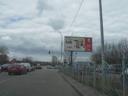 Білборд, Бігборд (Борд)  A у Києві, 6x3  Ревуцького, 5 Фото 1