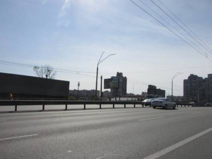 Билборд B в Киеве, 6x3  просп. Берестейський (Перемоги), шляхопровід біля М"Святошин", рух із центру міста, ліворуч фото 1