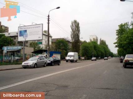 Билборд  в Киеве Академіка Шалімова вул. (Героїв Севастополя),23(возле автостоянки) фото 1