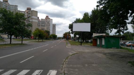 Білборд, Бігборд (Борд)  A у Києві, 6x3  Оноре де Бальзака, навпроти буд. 8, рух в напрямку проспекту Генерала Ватутіна Фото 1