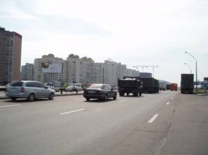 Білборд, Бігборд (Борд)  B у Києві Бажана проспект (заезд на ул.Ревуцкого) Фото 1