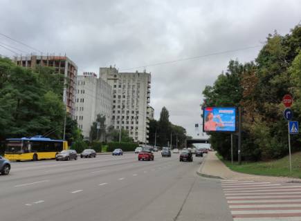 Скроллер A в Киеве, 3.14x2.32  Миколи Міхновського бульвар (Дружби Народів бульвар) (перед Печерським мостом, виїзд на б-р.Л.Українки) - 408599 фото 1