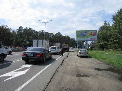 Билборд A в Киеве, 6x3  Велика Кільцева дорога / Гостомельське шоссе / Міська вулиця (напрямок руху від Оболоні) фото 1