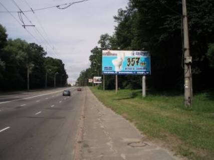 Билборд A в Киеве, 6x3  Стеценка (Сирецький Гай), за 380 метрів до перехрестя з бульвар Павла Вірського. (кол. Саратовська вул.) фото 1