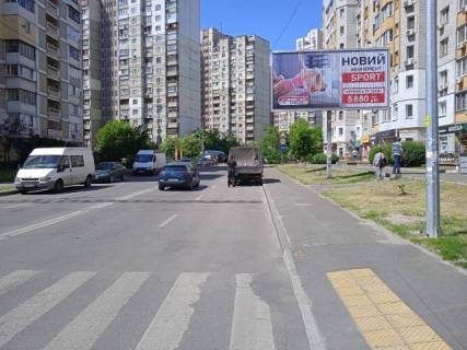 Билборд A в Киеве, 6x3  Княжий-Затон, 4 після перехрестя з вул. Срібнокільська фото 1