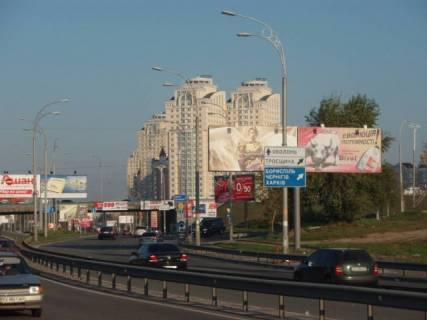 Билборд A в Киеве, 6x3  Электриков/Набережно-Рыбальская №1 фото 1