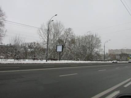 Скроллер B в Киеве, 3.14x2.32  просп. Валерія Лобановського (Червонозоряний), ліворуч навпроти буд 20 по Наталії Лотоцької вул. (Пролетарська) (після АЗС"WOG") - 26380 фото 1