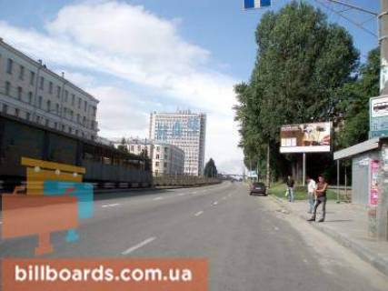 Билборд  в Киеве пр.Комарова,2 (ост."ул.Гарматная") фото 1