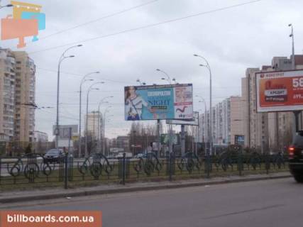 Билборд  в Киеве Тимошенко/просп. Володимира Івасюка (Героїв Сталінграда) фото 1